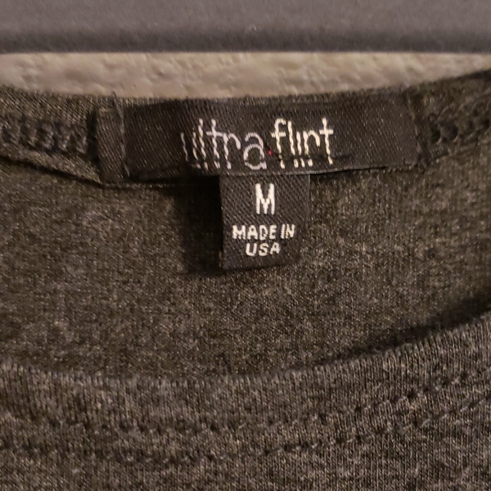Gray Cold Shoulder - Picture 2 of 3